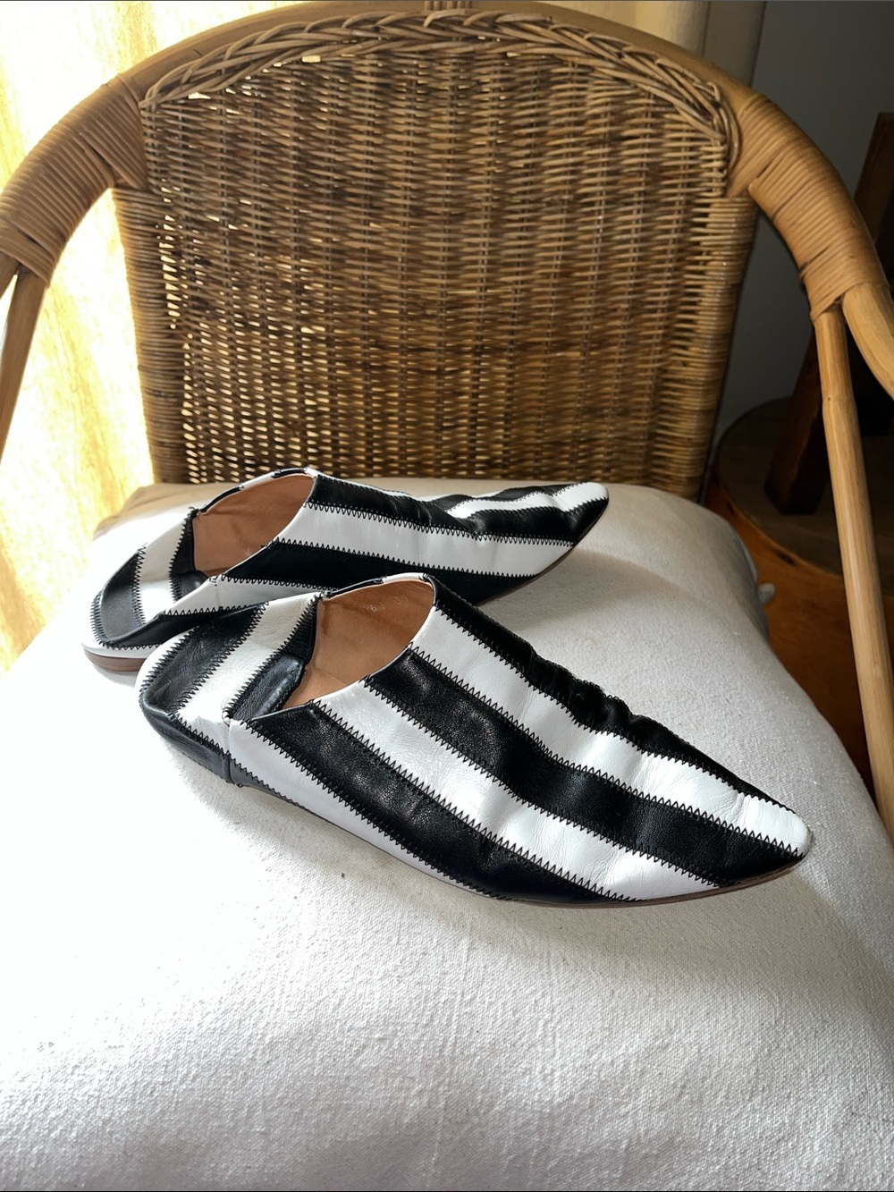 Acne Studios - leather slip ons